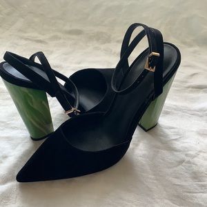 ASOS Ankle Strap Block Heeled
